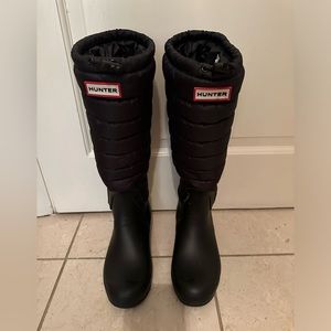 Hunter Original Tall Insulated Boot, size 8